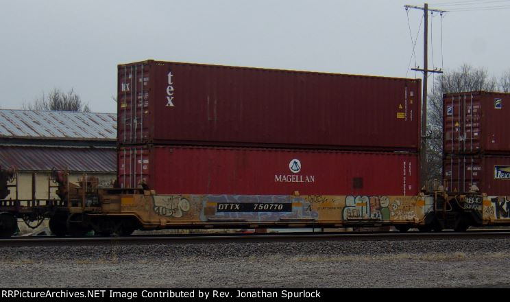 DTTX 750770A and two containers